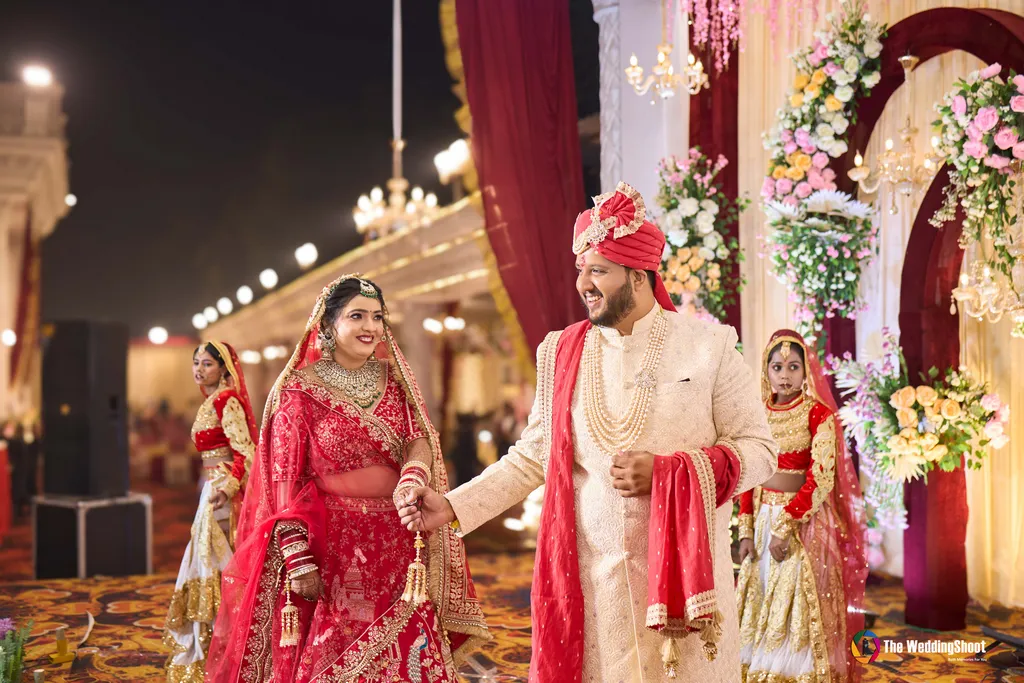 Grand Varanasi baraat and bridal mehndi photography by The WeddingShoot